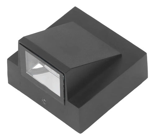 Set X4 Aplique Pared Exterior Luminaria Foco Unidireccional