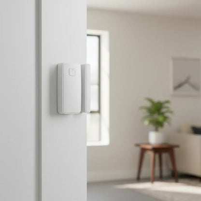 Sensor Detector Alarma Apertura Puerta Ventana Wifi App Blanco