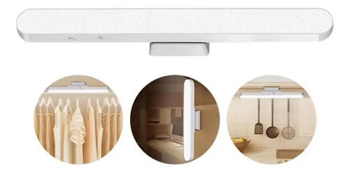 Barra Lampara Luz Led Escritorio Recargable Control Remoto Blanco