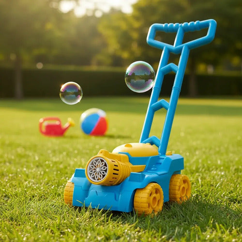 Carrito Pistola Burbujas Lanzador Infantil Luz Led Juguete Aleatorio