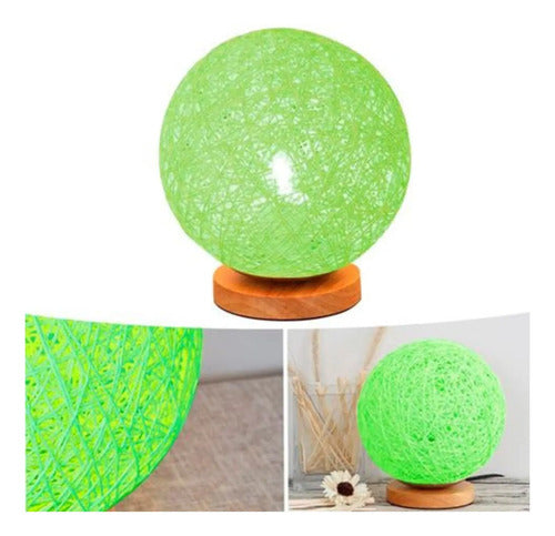 Lampara Veladora Led Tejida Tipo Nido Con Control Usb