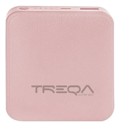 Power Bank Cargador Portatil Treqa 6000mah Usb 2.1a Celular Rosa