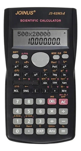 Calculadora Cientifica 12 Digitos Escolar Oficina Matematica Negro