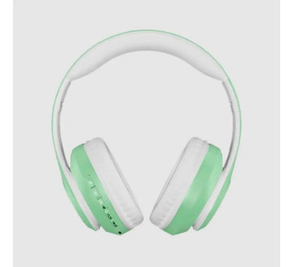 N/a.1 Audífonos Inalámbricos, Modelo Stn.39, Audífonos Bluetooth, Audífonos Con Micrófono Incluido, Conexión Inalámbrica, Audífonos Recargables Con Puerto Usb. Estilo Diadema.(verde) Verde Claro