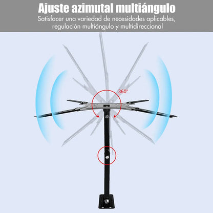 Soporte Movil Televisor Brazo Articulado Hierro Fuerte 32-55