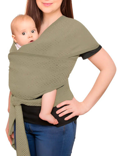 Fular Bebe En Tela Con Lazo Ajustable Portabebe Varios S
