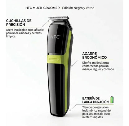 Cortapelo Maquina De Cortar Pelo Hombre Inalambrica Negro