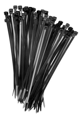 Precintos Negros De Plastico Bridas 100 Unidades Negro