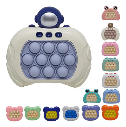 Consola Antiestrés Pop It Mini Gamer, Juguete Electrónico Color Astronauta