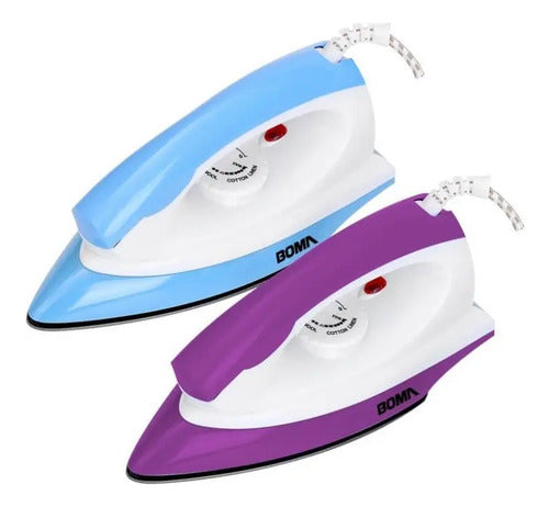 Plancha Para Ropa Portatil De Ceramica Antiadherente 1200w Aleatorio
