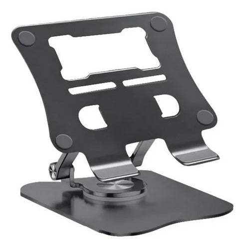 Soporte Base Tablet Celular Aluminio Ajustable Escritorio Aleatorio - 2 Colores