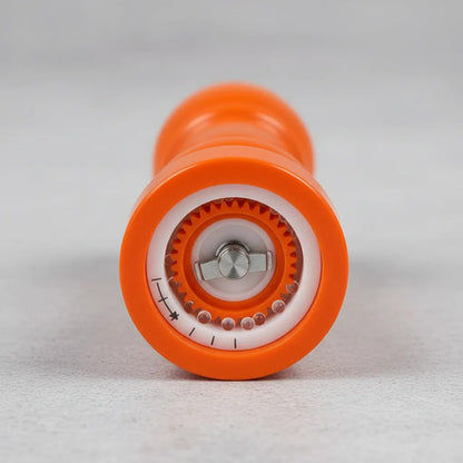 Molinillo Acrílico Manual Pimientero Grano Salero 16x5,5cm Naranja