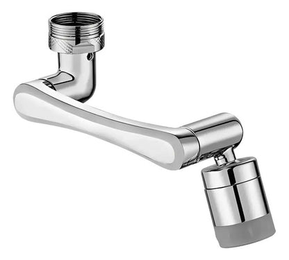 Puntero Grifo Multiuso Cromado Adaptador Giratorio Boquilla Plateado Cromado