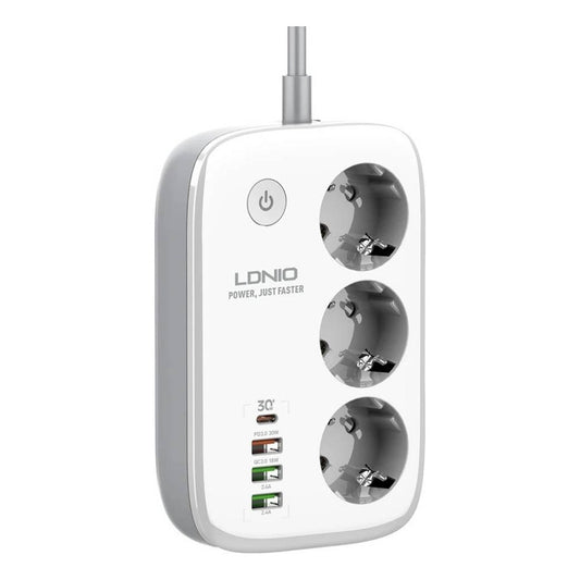 Enchufe Inteligente Adaptador Usb Carga Rapida 30w