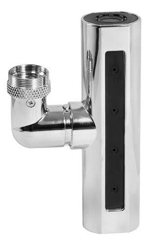 Puntero Grifo Multiuso 13cm Cromado Canilla Mesada Pared Cromado