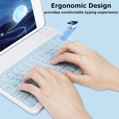 Teclado Y Mouse Inalambrico Bluetooth Recargable Combo