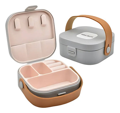 Min Caja Organizador Joyas Anillos Accesorios Joyero 9x9x4cm Aleatorio