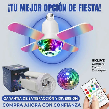Lampara Musica Rgb Led Bluetooth E27 B22 Control Parlante Rgb