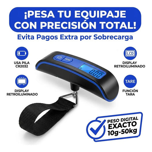 Balanza Digital Portatil 50kg Display Lcd Peso Corporal 2 Colores Segun Stock