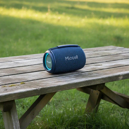 Parlante Inalambrico Rgb 20w Bluetooth 5.4 Ios Android Ios Azul