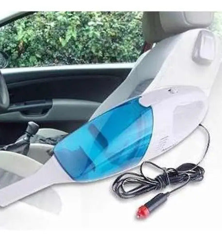 Aspiradora Portatil Para Auto 12v De Mano Con Cable Compacta Azul Marino