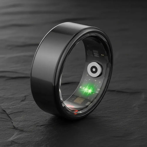 Anillo Inteligente Monitoreo Salud Talle Diez Android Ios 24 Negro 10