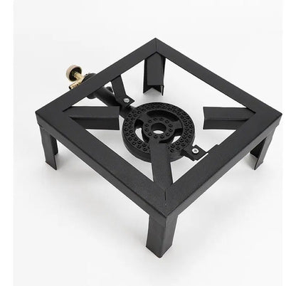 Anafe Simple A Gas Quemador Hornalla Portatil Camping Marca Genérica Negro