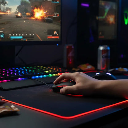 Mouse Inalambrico Usb Optico 3 Botones 10m Notebook Pc Gamer Rojo