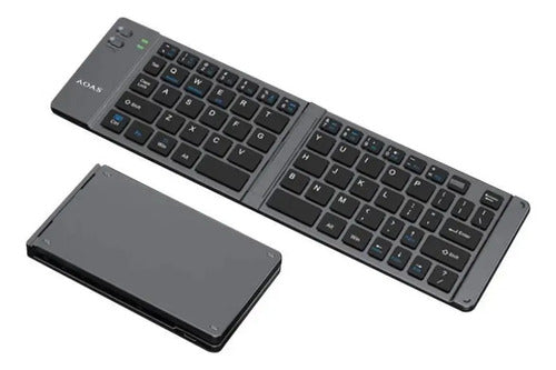 Teclado Plegable Inalambrico Español Recargable Windows iMac Aleatorio - 3 Colores Español Incluye Tecla Ñ