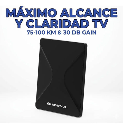 Antenas Interiores Exteriores Tv Digital Señal Booster 30 Db