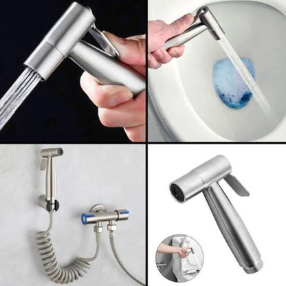 Ducha Higienica Griferia Grifo Baño Con Boton