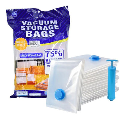 Set X5 De Bolsas De Vacio Con Bomba Manual