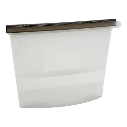 X4 Bolsa Reutilizable De Silicona Hermetica Alimentos 1000ml
