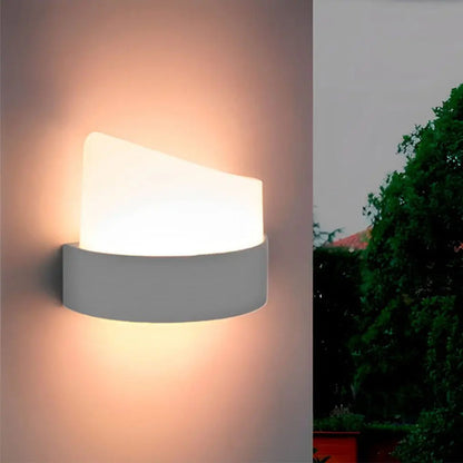 Set X6 Foco Pared Aplique Exterior Lampara Luminaria