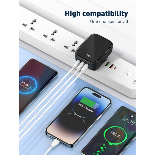 Cargador Pared 32w Usb + Tipo C Usb C Carga Rapida Negro
