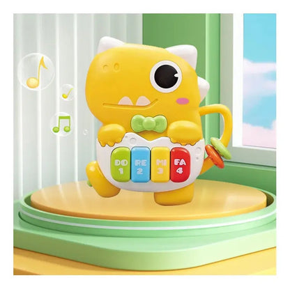 Juguete Interactivo Para Niños Piano Con Luz Y Sonido Niños Amarillo