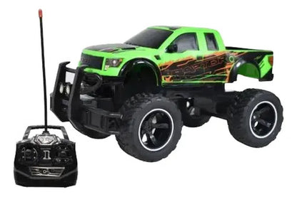 Camioneta 4x4 Control Remoto Todoterreno Escala 1:14 Verde Verde