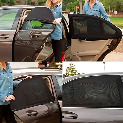 Parasol Para Auto Cortina Para Ventanillas Laterales X2