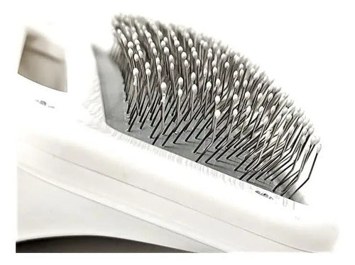 Secador De Pelo Para Mascota Cepillo Para Perros Y Gatos Blanco