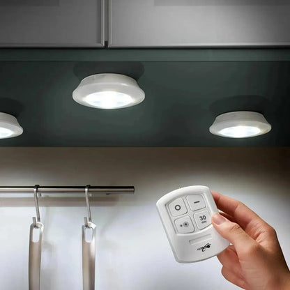 X3 Lampara Led Armario Ropero Portatil Inalambricas + Contol