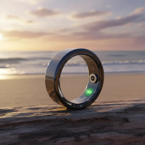 Anillo Inteligente Monitoreo Sueño Talle 11 Ios Android Negro 11