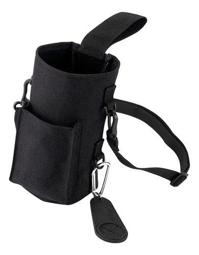 Bolso Magnetico Deportivo Botella Gimnasio Correa Ajustable Negro Sleeve Deportivo Magnético