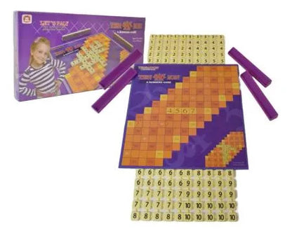 Juegos Mesa Numeros Didacticos Infantil Tablero Fichas 35x35