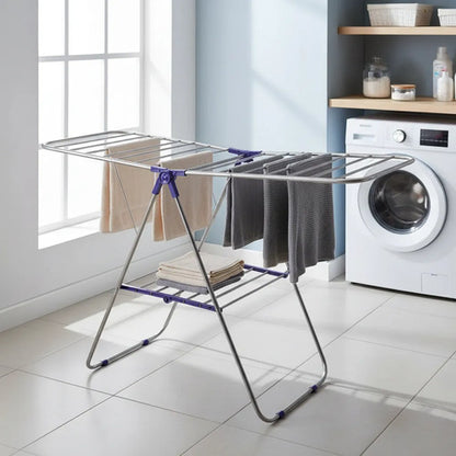 Tendedero Ropa Plegable Reforzado Extensible Hogar 100x60x95 Aleatorio - 2 Colores