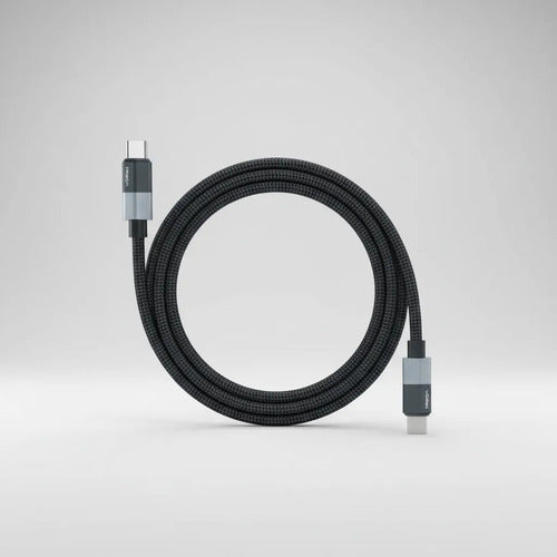 Cable Datos Tipo C A Tipo C Carga Rapida Reforzado Nylon 1 Gris