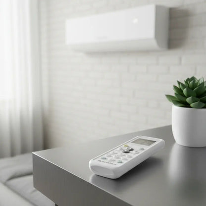 Control Remoto Universal Aire Acondicionado Blanco