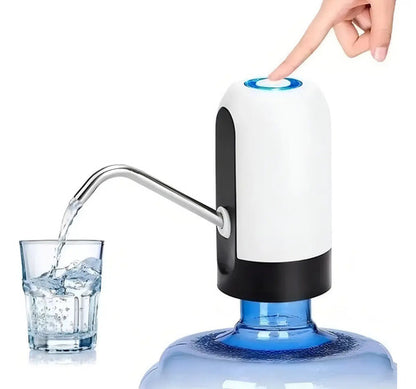 Dispensador De Agua Automático Para Botellon Recargable Color Blanco