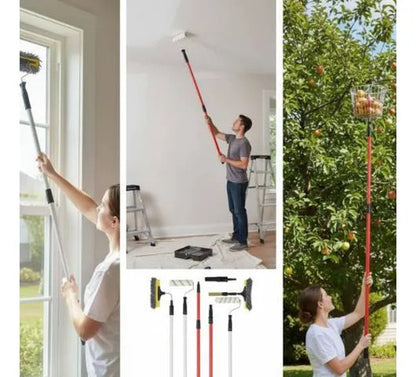 Mango Telescópico Extensible Multiuso Metal 1.65 A 3m