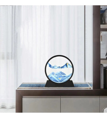 Adorno Arena Flotante Movediza Decoracion Circular 19,5x18cm Varios