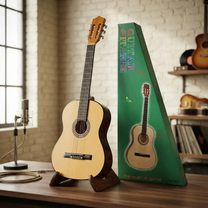 Guitarra Clásica Criolla 38 Pulgadas Madera 6 Cuerdas 97cm Marrón